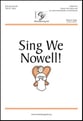 Sing We Nowell! Unison choral sheet music cover